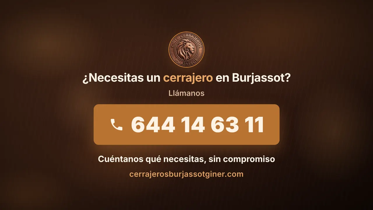 Vídeo de presentación de Giner Cerrajeros Burjassot